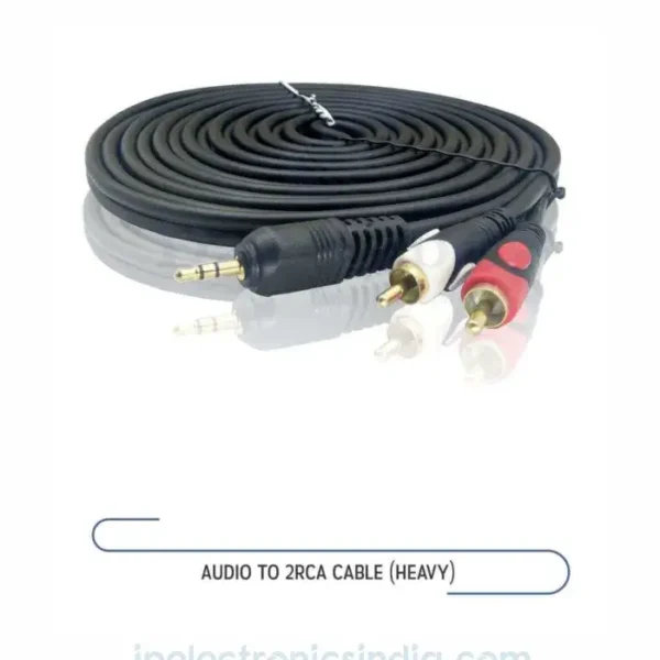 Audio To 2RCA Cable (Heavy)
