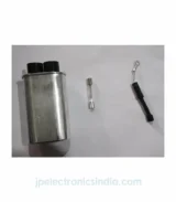 Capacitor + Diode + Fuse Tube | Combo Pack of High Voltage Aluminium Microwave Oven Capacitor 1MFD and Diode - Image 2
