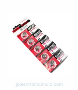 3V Lithium Button Coin Cell Battery (CR 1220) - 5 Pieces Set of 1 - Image 2