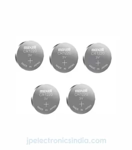 3V Lithium Button Coin Cell Battery (CR 1220) - 5 Pieces Set of 1 - Image 3