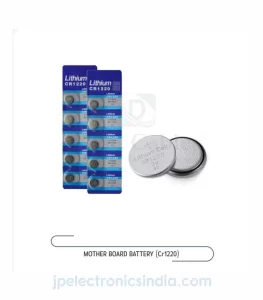 3V Lithium Button Coin Cell Battery (CR 1220) - 5 Pieces Set of 1