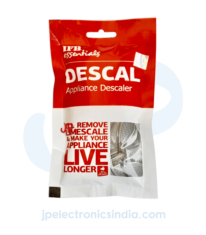 IFB Descaling Powder for Front and Top Load Washing Machine - Remove Limescale and Buildup, Restore Efficiency and Longevity