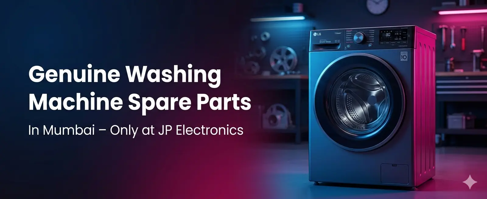Genuine Washing Machine Spare Parts In Mumbai – Only at JP Electronics